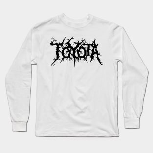 Toyota Death Metal Style Long Sleeve T-Shirt